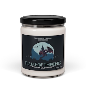 Flame of Thrones Organic Soy Candle
