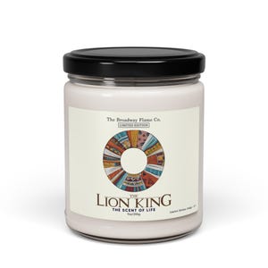 The Lion King Organic Soy Candle