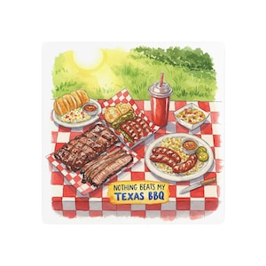 Dallas Texas BBQ Metal Garage Art Sign, Rustic Home Decor, BBQ Lover Gift, Kitchen Wall Art, Grill Master Sign, Unique BBQ Decor