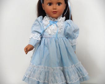 Victorian Dress for your 18" or American Girl Dolls - Fancy Frocks Collection - by CarmelinaCreations