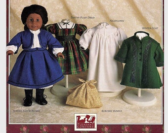 Addy's Pretty Clothes Pattern PDF-American Girl doll or 18inch doll clothes