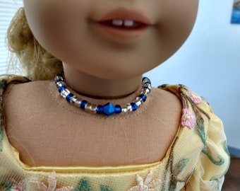 Crystal Choker, Necklace for your American Girl or 18-inch Doll by CarmelinaCreations
