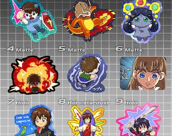 Gundam Doodle Stickers