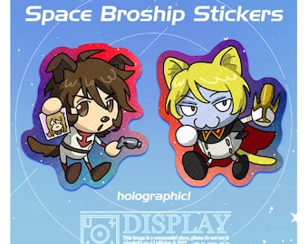Kodai & Dessler Sticker | Space Battleship Yamato | Star Blazers