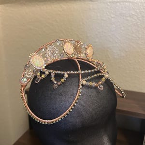 Ballet Tiara Headpiece, Esmeralda Tiara, Classical Crown