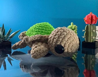 Crochet Turtle - Turle Pie Shells