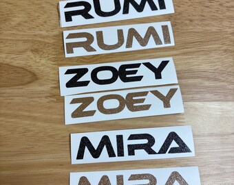 Huntrx bias stickers - from Kpop Demon Hunters