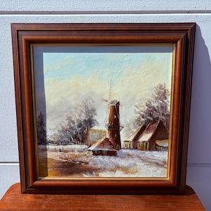 Classic Dutch Landscape Painting | Oil On Canvas
