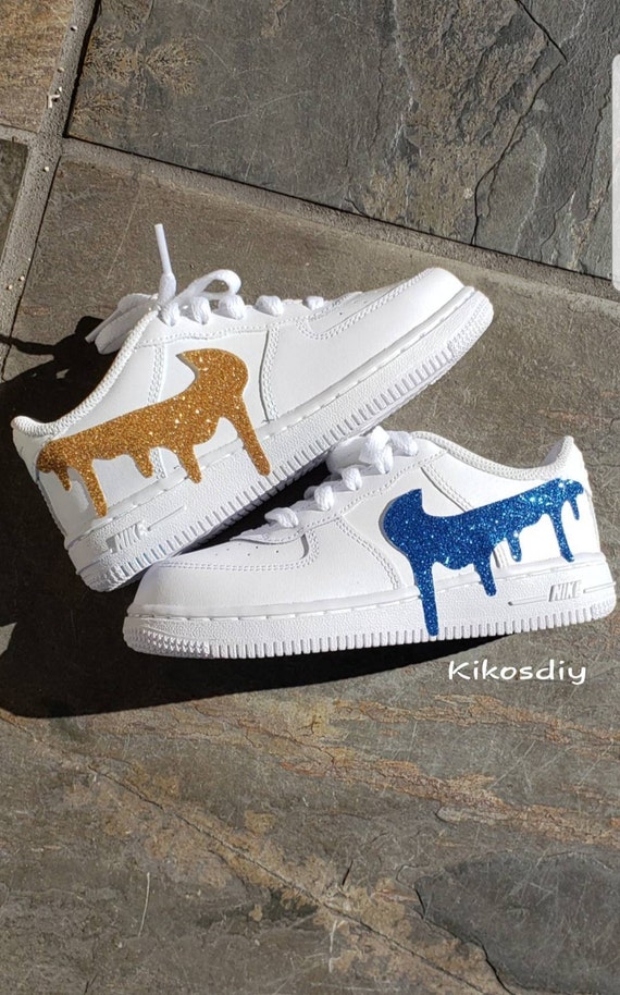 nike air force glitter