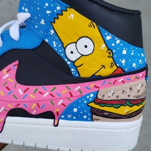 Cartoon Jordan 1 S Etsy