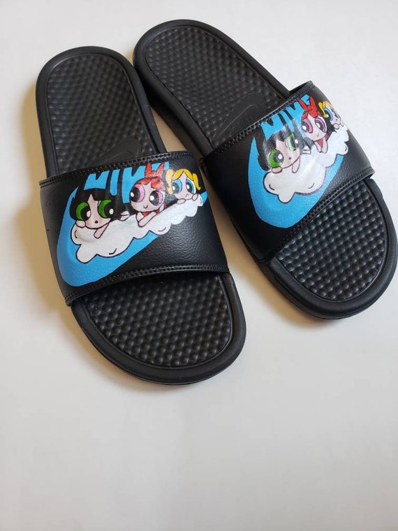 girls nike slides