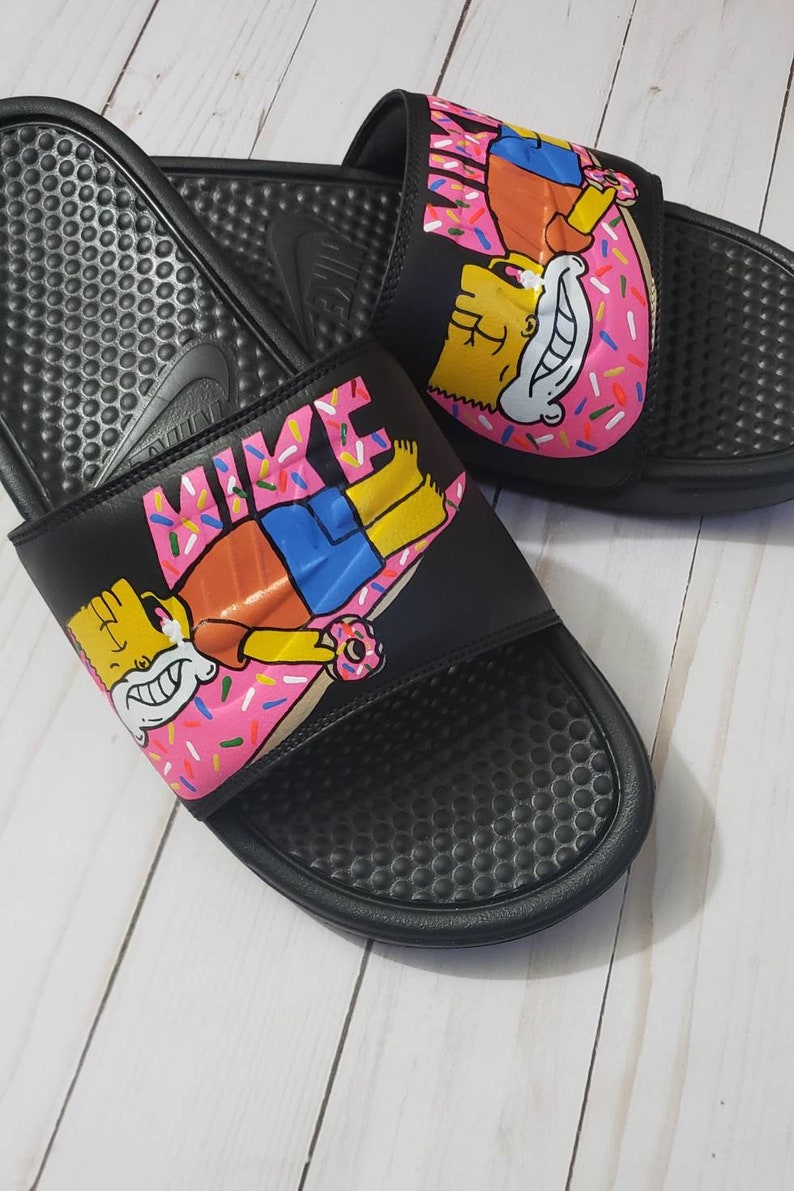 shrunken nike slides