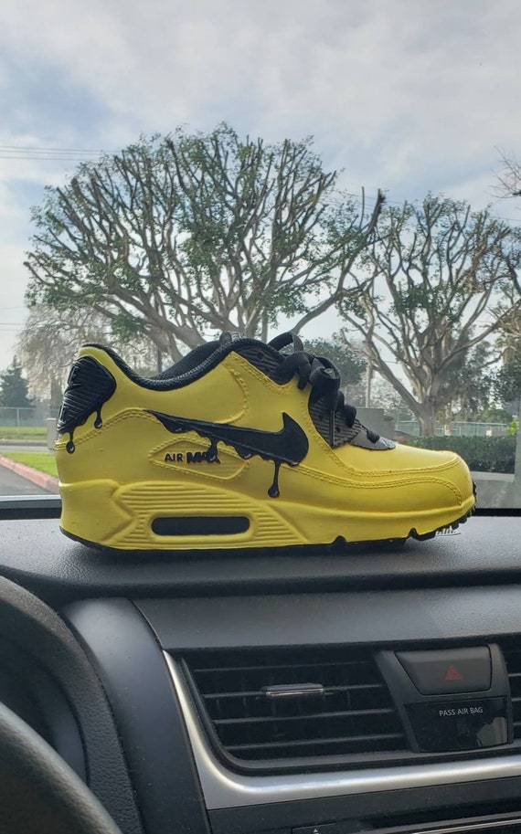 nike air max 90 neon yellow