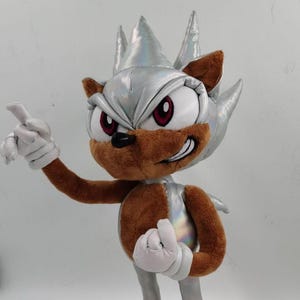 Hyper Sonic handmade plush toy | Sonic the Hedgehog game series