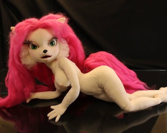 Furry  Jenny plush / Handmade furry doll from Bucky O&#39;Hare  / Premium custom toy
