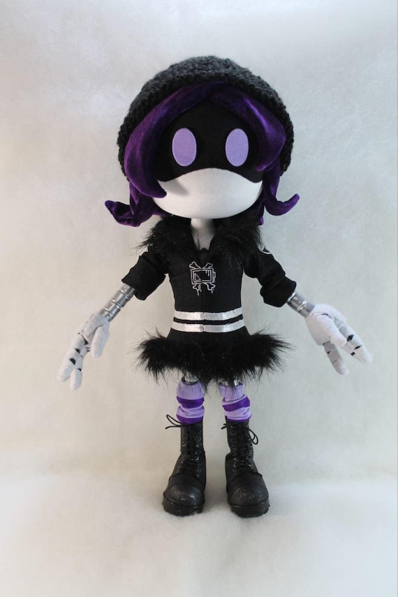 Uzi Doorman Doll | Post-Punk Geek Girl Figurine from Murder Drones Series | Unique Collectible Gift for Anime & Geek Fans