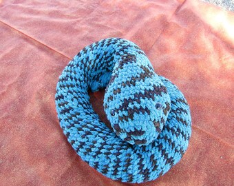 Crochet Snake Plushie/ Snake Plushie/ Plushie Snakes/ Crochet Snake