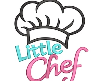 Little Chef Hat Embroidery Design Flie