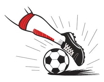 Soccer Kick Action – Sports