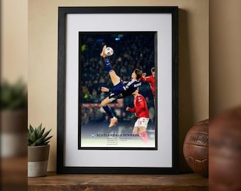 Foto del resultado del gol de Scott McTominay contra Dinamarca - Escocia en la Copa del Mundo