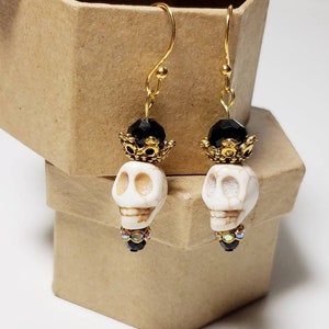 Day of the Dead Earrings, Skull earrings