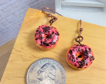 Sprinkle Donut Earrings