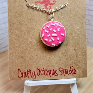 Frosted Cookie Necklace