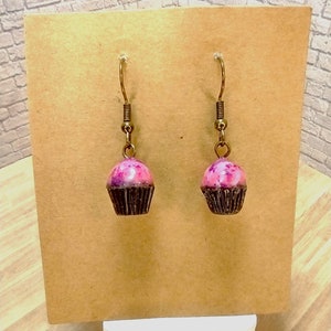 Cupcake earrings