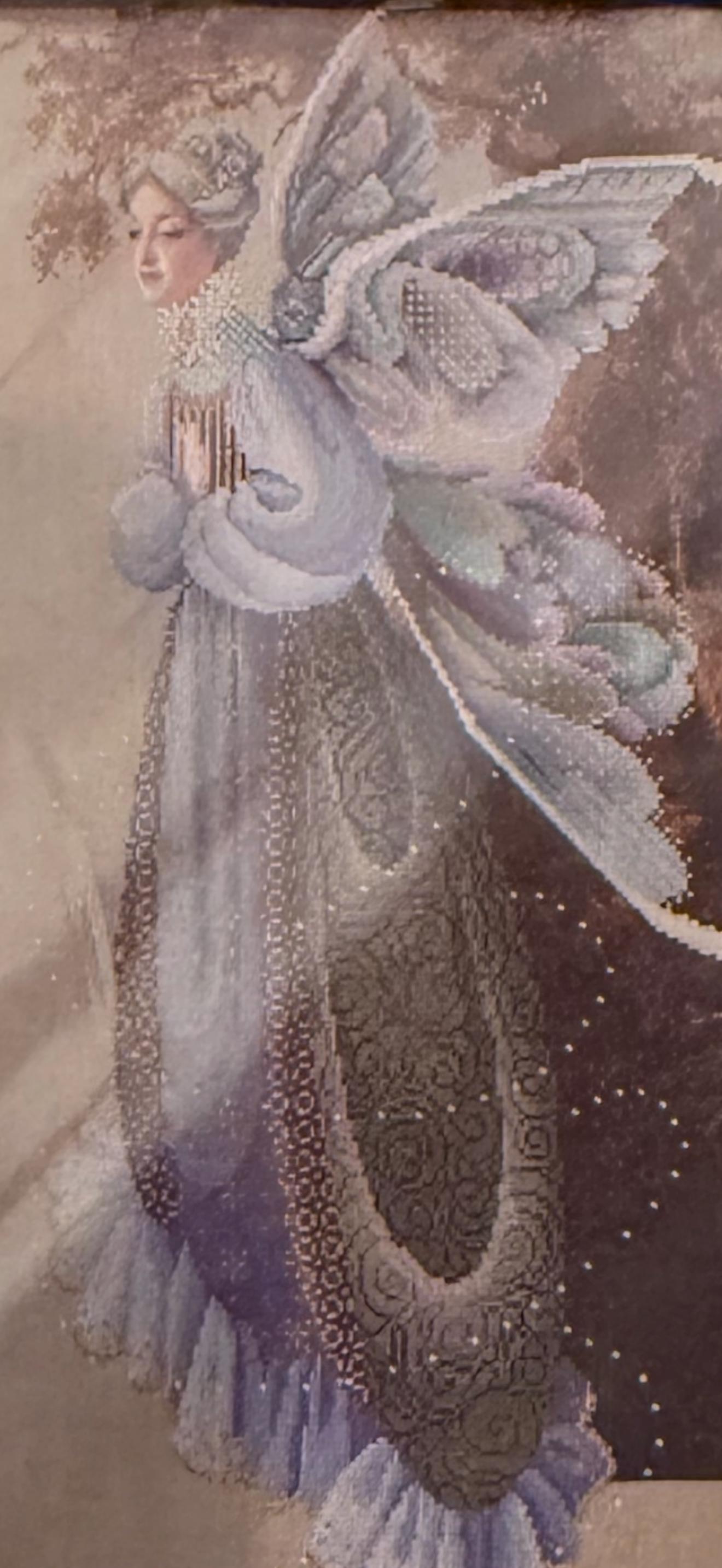 VTG Lavender&Lace Victorian Designs Lot of 3 Counted Cross Stitch Charts Angels -1989, 1992, 1997