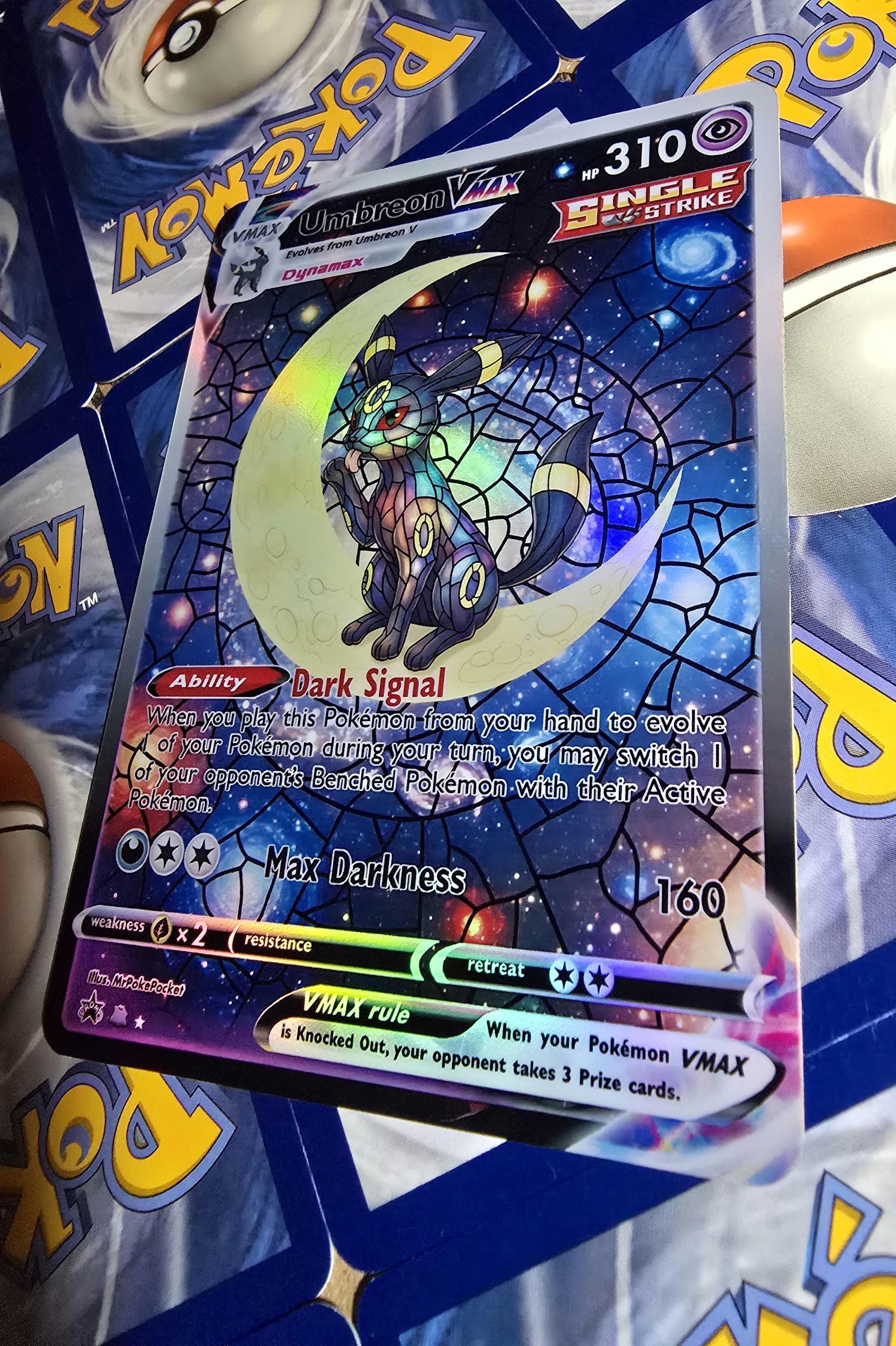 Pokemon TCG Cresecent Moonbreon Umbreon Gengar Mew Vmax V Ex