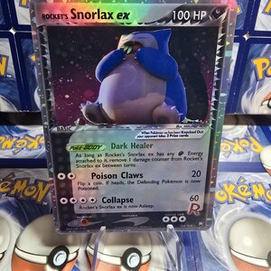 Pokémon TCG 1:a upplagan Team Rocket Charizard Blastoise Venusaur Lugia Mew Umbreon Eeveelution Vmax Replika Kort Högkvalitativa Holografiska bild 7