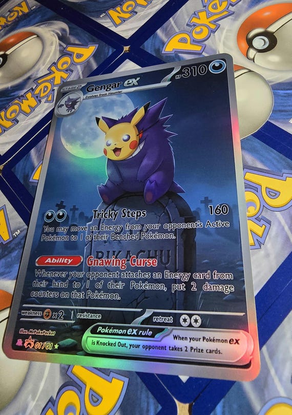 Pokemon TCG Cresecent Moonbreon Umbreon Gengar Mew Vmax V Ex