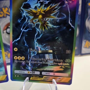 ポケットポケモンアプリ TCG サンダー アーティキュノ ファイヤー ドラゴン フルアート 高品質レプリカプロキシカード ホログラフィック