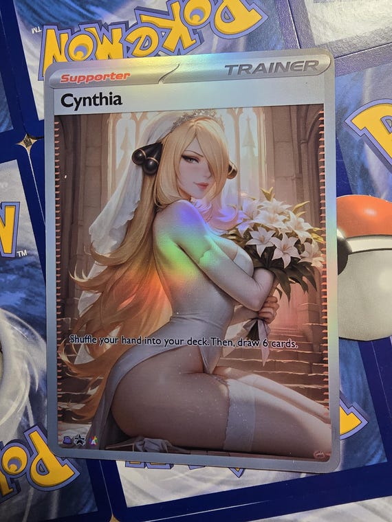 Pokemon TCG MATURE Adult Trainer Gallery Barely SFW Art Cards Cynthia Misty Officer Jenny Delia Ketchum High Quality Holographic - Etsy Pokemon TCG MATURE Adult Trainer Gallery Barely SFW Art Cards Cynthia Misty Officer Jenny Delia Ketchum High Quality Holographic - Etsy