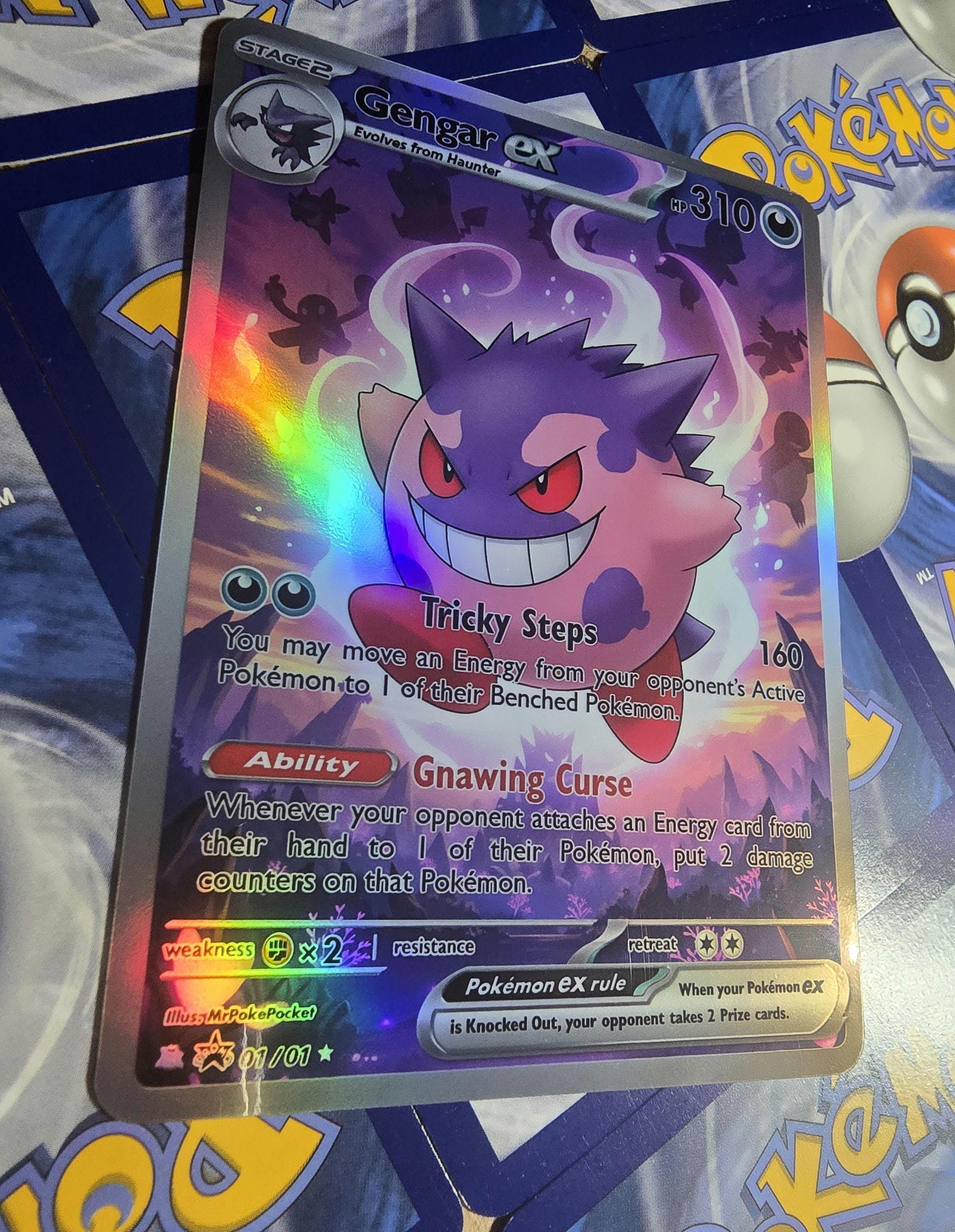 Pokemon TCG Cresecent Moonbreon Umbreon Gengar Mew Vmax V Ex