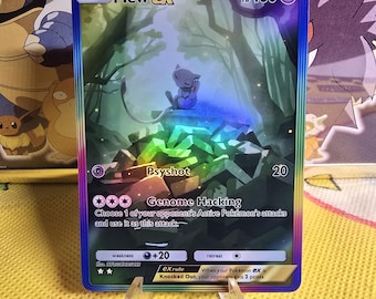 Holografische Mew EX-proxykaart, replica van hoge kwaliteit