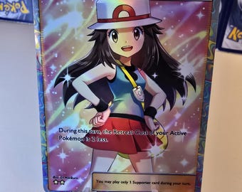 Pokemon Center Lady Full Art Proxy Card - TCG Replica - Drop Down