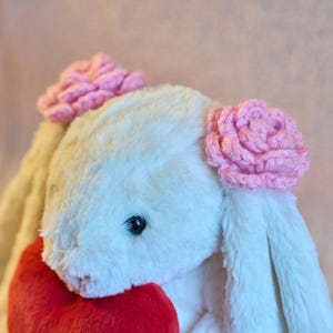 Ear Flowers for Jellycat Bunny
