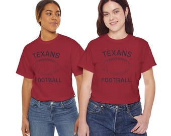 Texans Football Unisex Tee: Game Day Sports Shirt