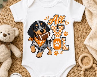 Smokey Dog PNG, Tennessee Football Fan Art, Game Day Apparel Design (Digital Download)