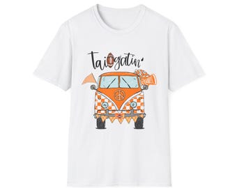 Camiseta de fútbol inspirada en Tennessee, ideal para el día del partido, eventos deportivos, fanáticos del deporte, camiseta gráfica unisex, idea de regalo divertida.
