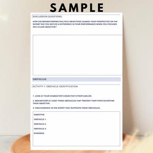 Teach Character Breakdowns Template- Downloadable & Fillable Template ...