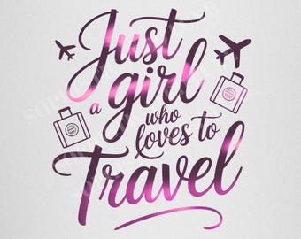 Agencia de viajes PNG: Planificador de viajes para chicas con diseño de sublimación (descarga digital)