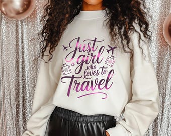 Agencia de viajes PNG: Planificador de viajes para chicas con diseño de sublimación (descarga digital)