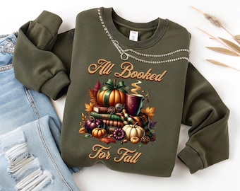 Coquette Book Lover Fall PNG : lecture d'automne en sublimation (téléchargement numérique)