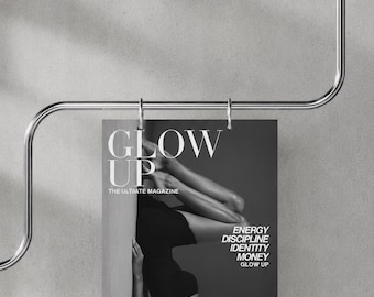 Revista Glow Up para mujeres / Energía femenina, disciplina, mentalidad financiera (descarga digital)