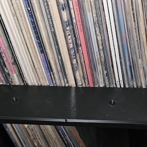 Record spacer for Ikea Kallax cubicals