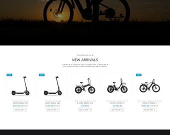 ブレイクダンス ビルダー向け Powerpedal フル ウェブショップ テンプレート