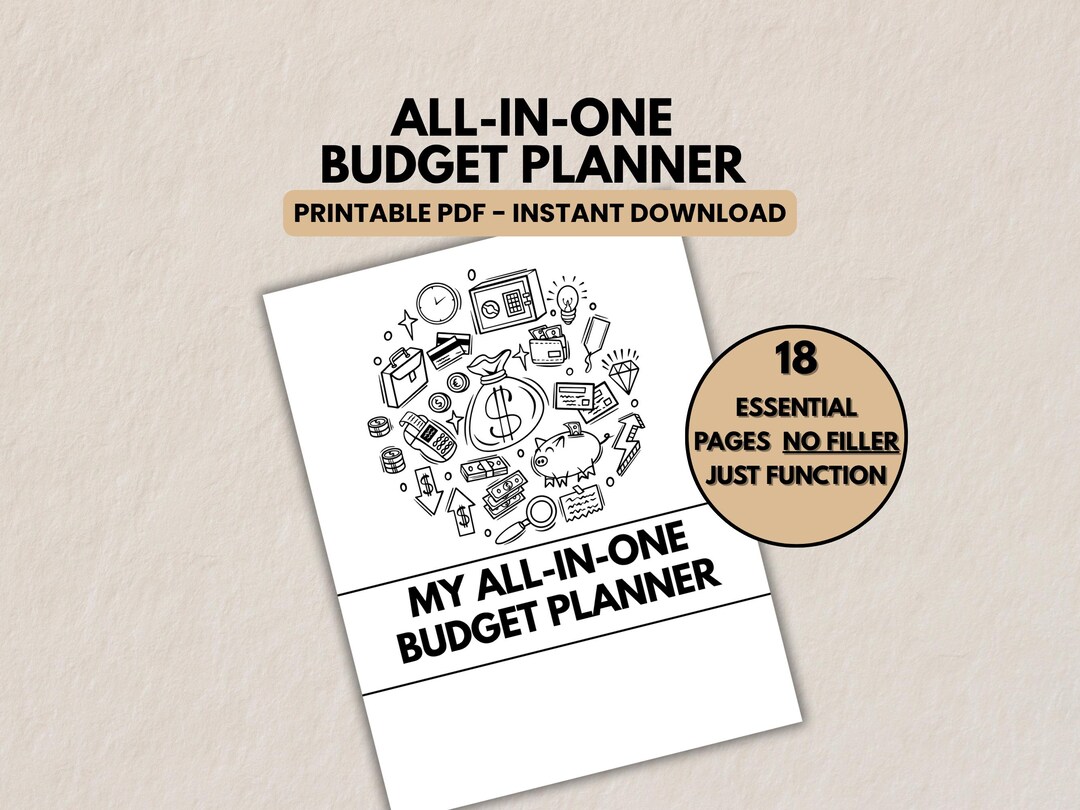 Budget Planner Printable PDF | Weekly and Monthly Budget Sheets ...