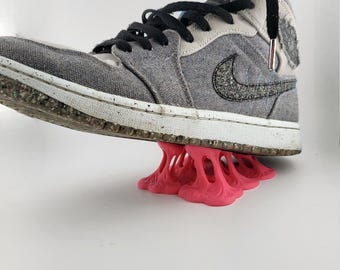 Stuck in Gum Sneaker Stand  Bubblegum Drip Shoe Display Fun Sneaker Decor pair of stands